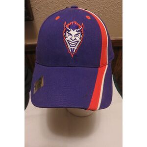 NWT Northwestern State University Demons Adjustable Baseball Hat Purple